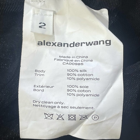 Alexander Wang Silk Slip Dress 2 - Picture 7 of 7